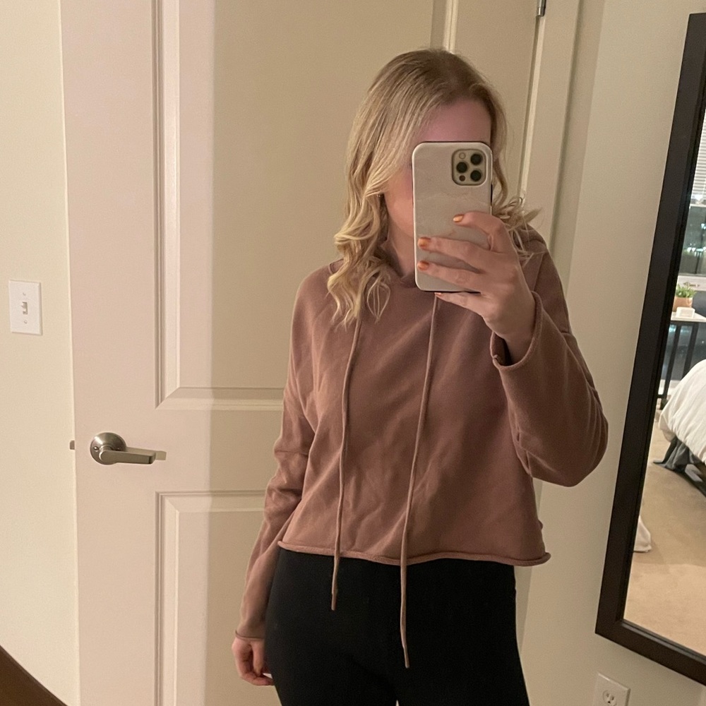 Alo cropped hoodie